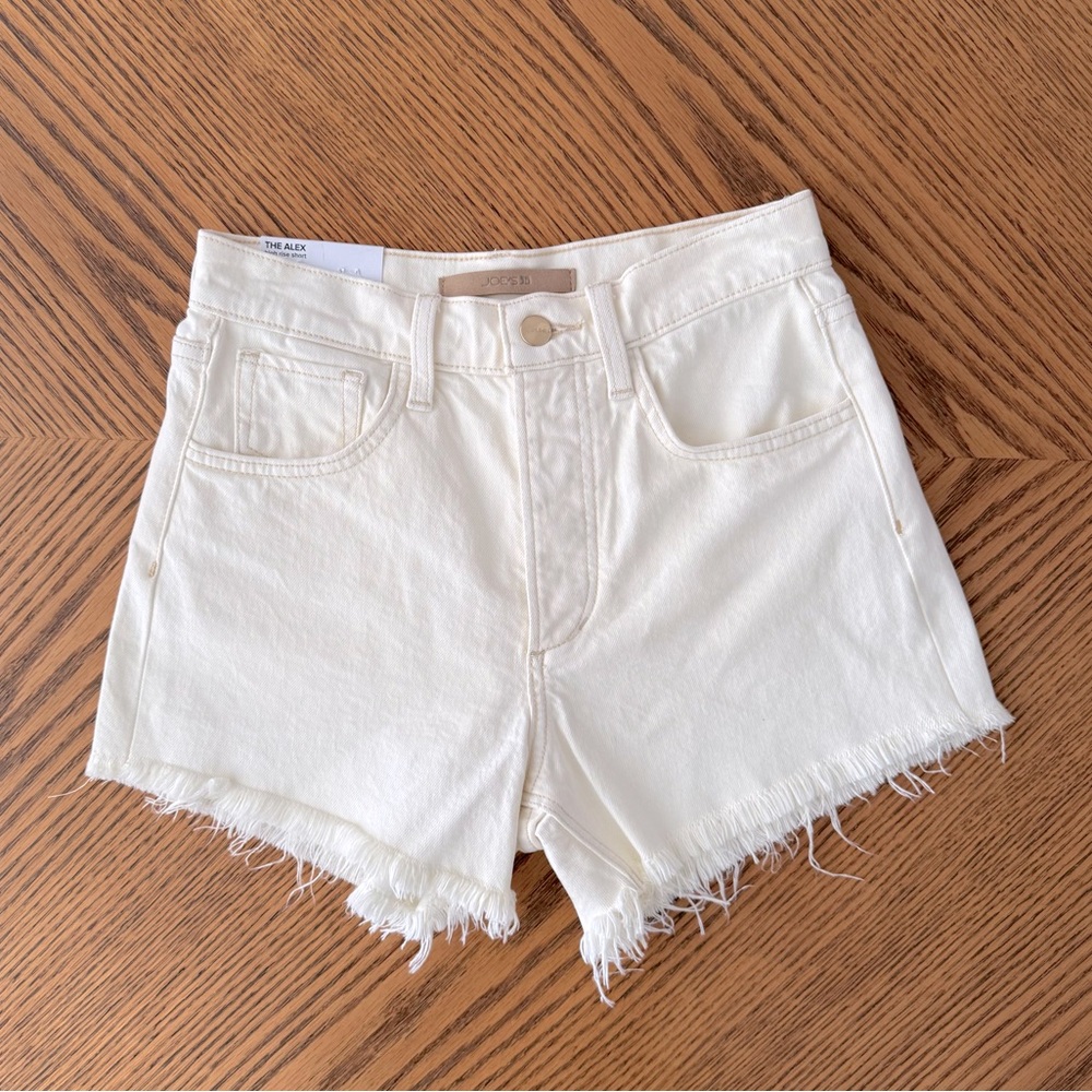 Joe's Jeans The Alex High Rise Shorts - Milk